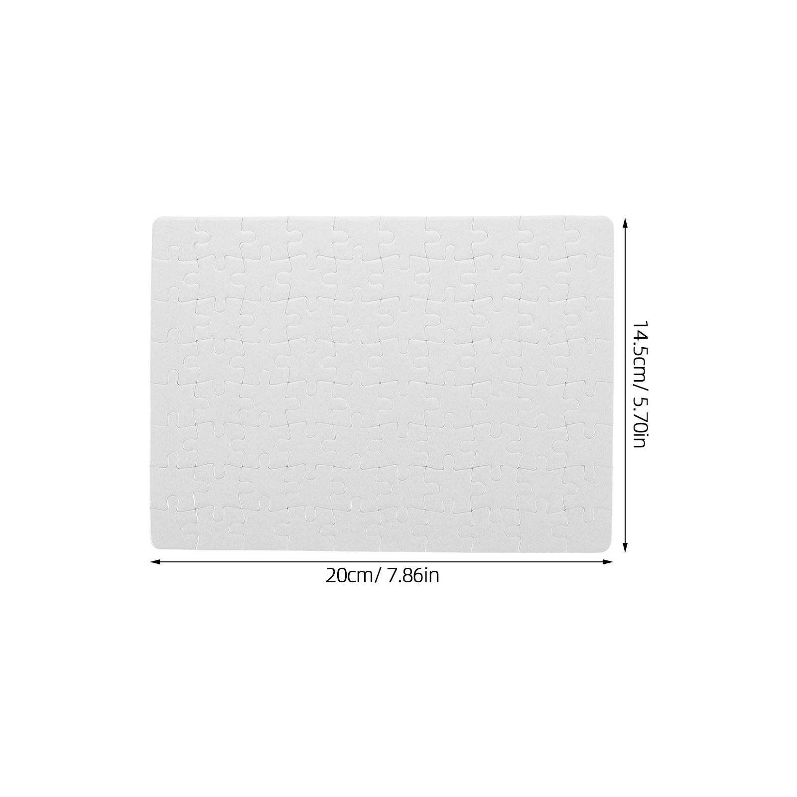 4 arkusze pustych puzzli do su – Puzzle Blank White recenzja i cena