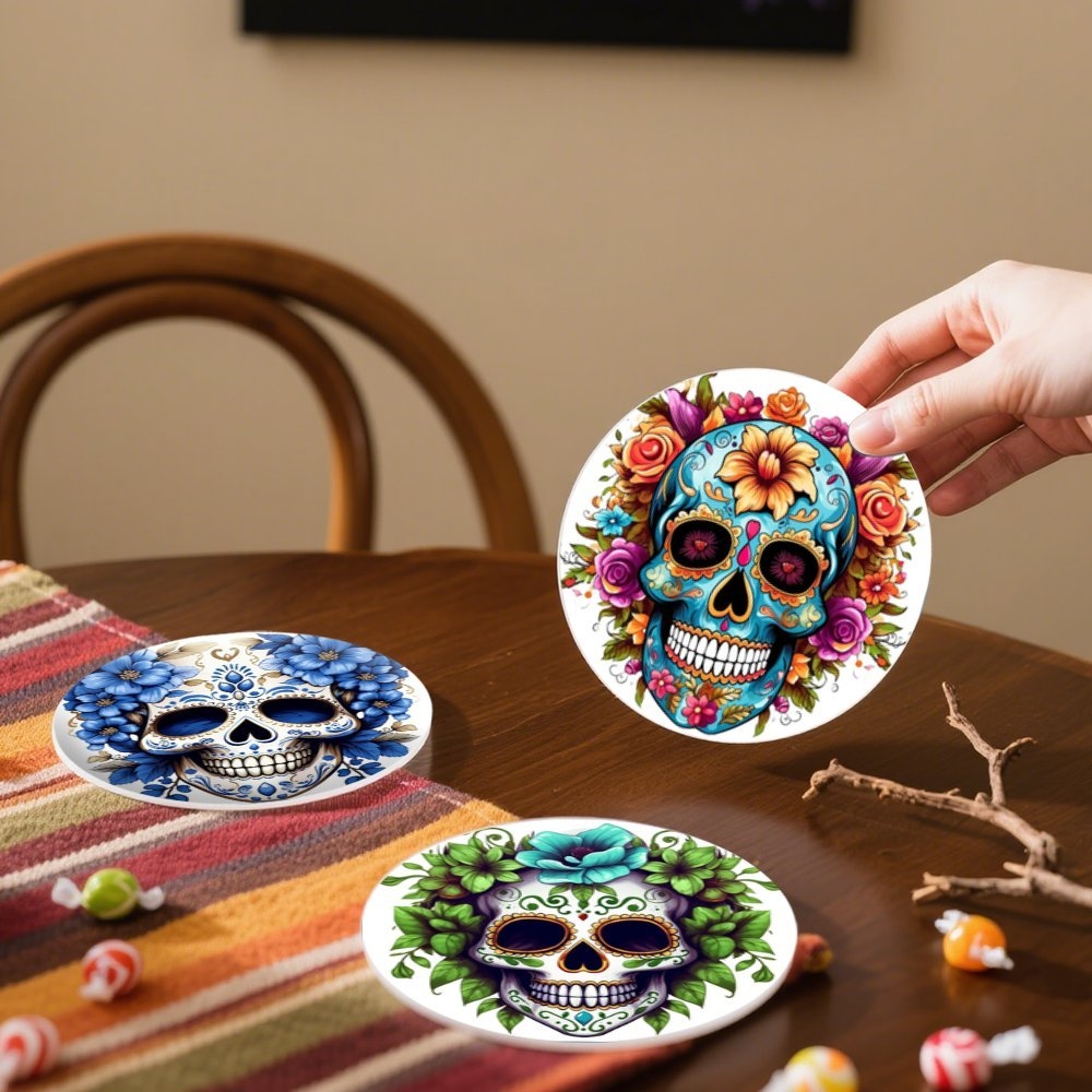 6 szt. Drewniane podkładki pod – Coaster Sublimation Blank recenzja i cena