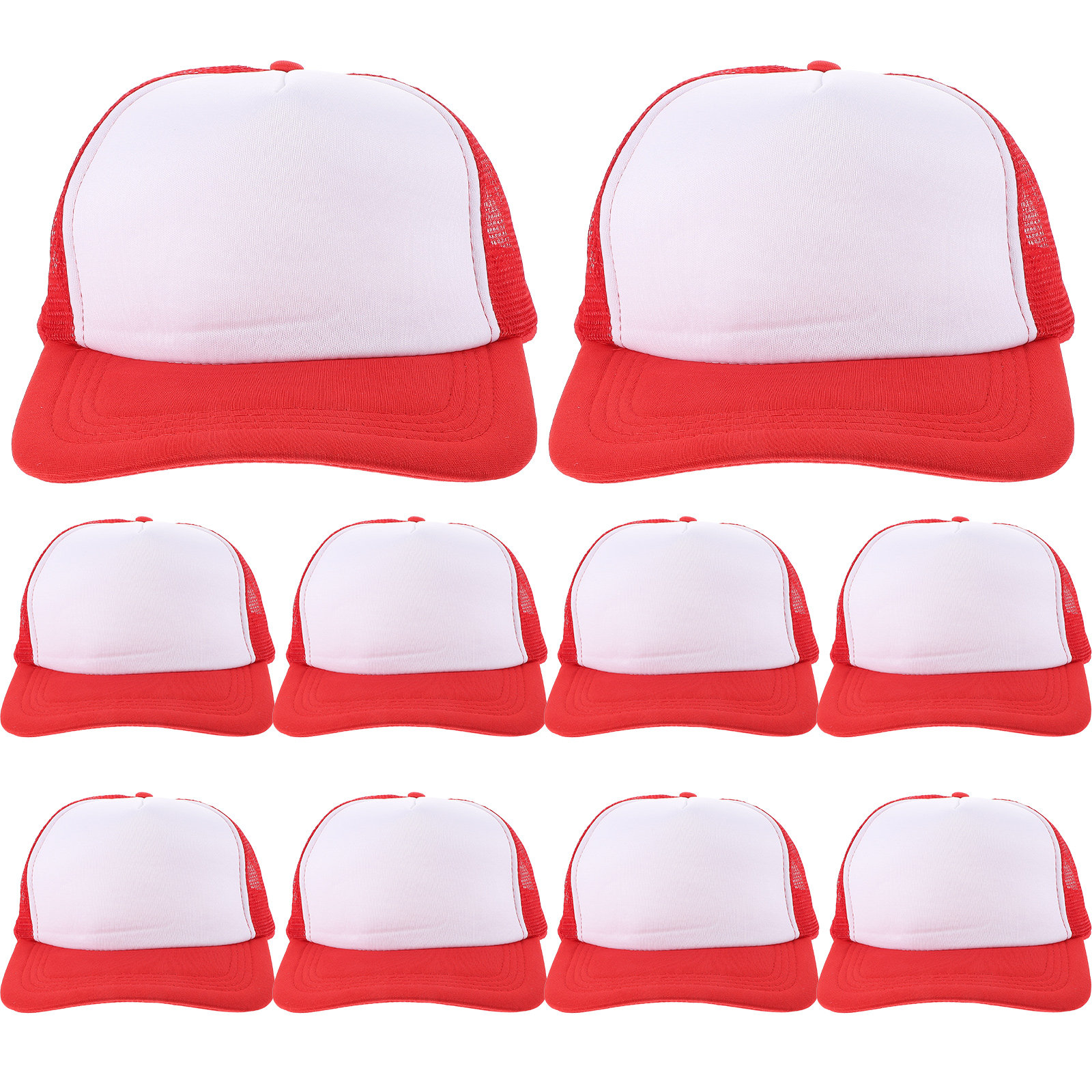 10 sztuk pustych czapek z siat – Hat Sublimation Blank recenzja i cena