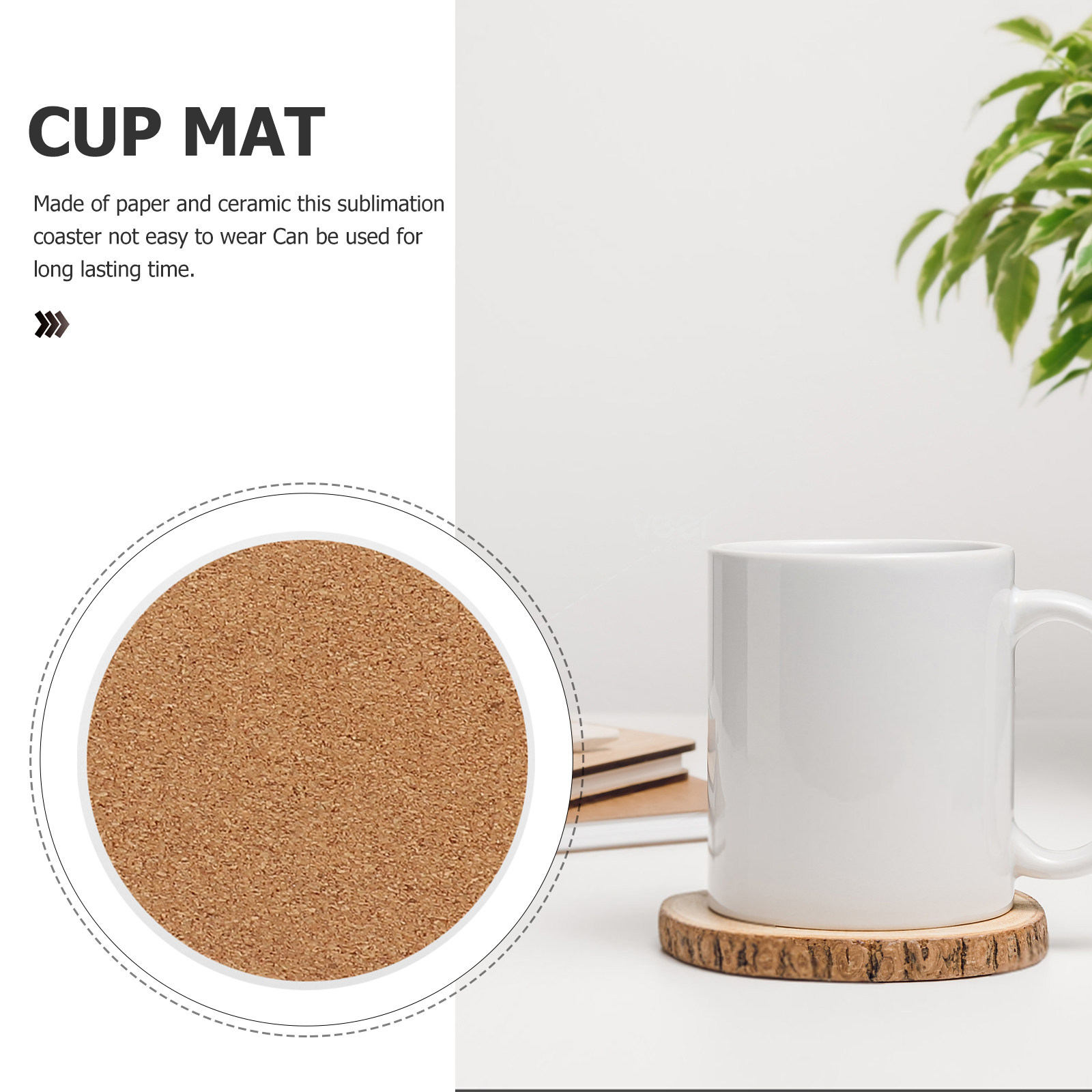 10 zestawów ceramicznych podkł – Coaster Sublimation Blank recenzja i cena