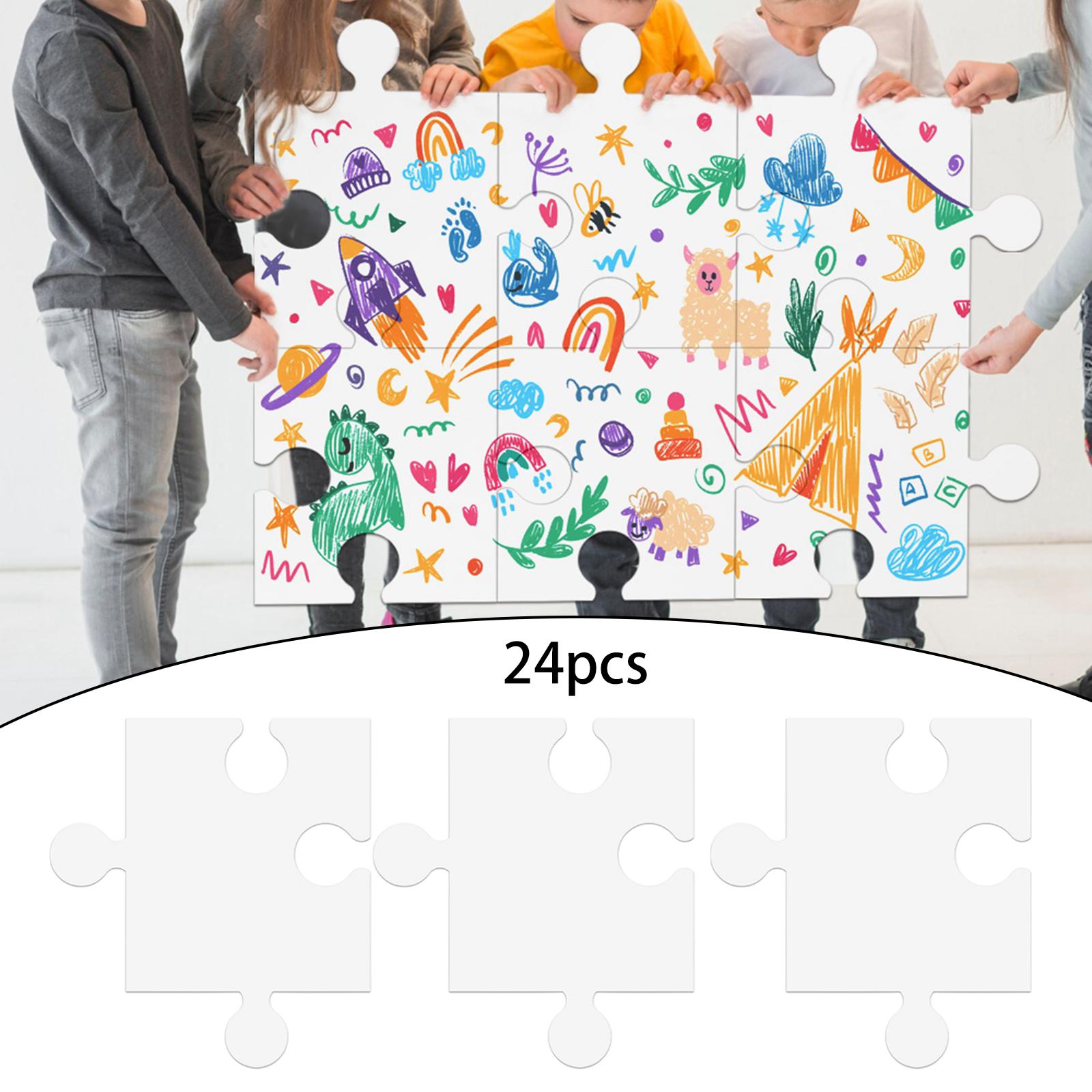 Puste puzzle dla dzieci i doro – Puzzle Blank White recenzja i cena