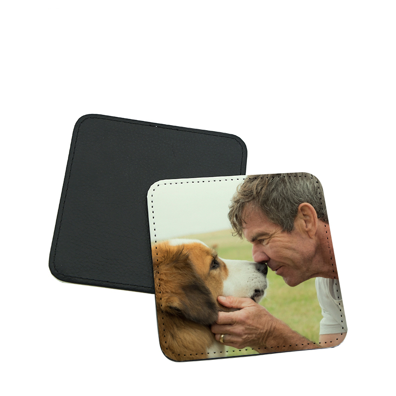 50 szt./partia 10*10cm Nowe Pu – Coaster Sublimation Blank recenzja i cena