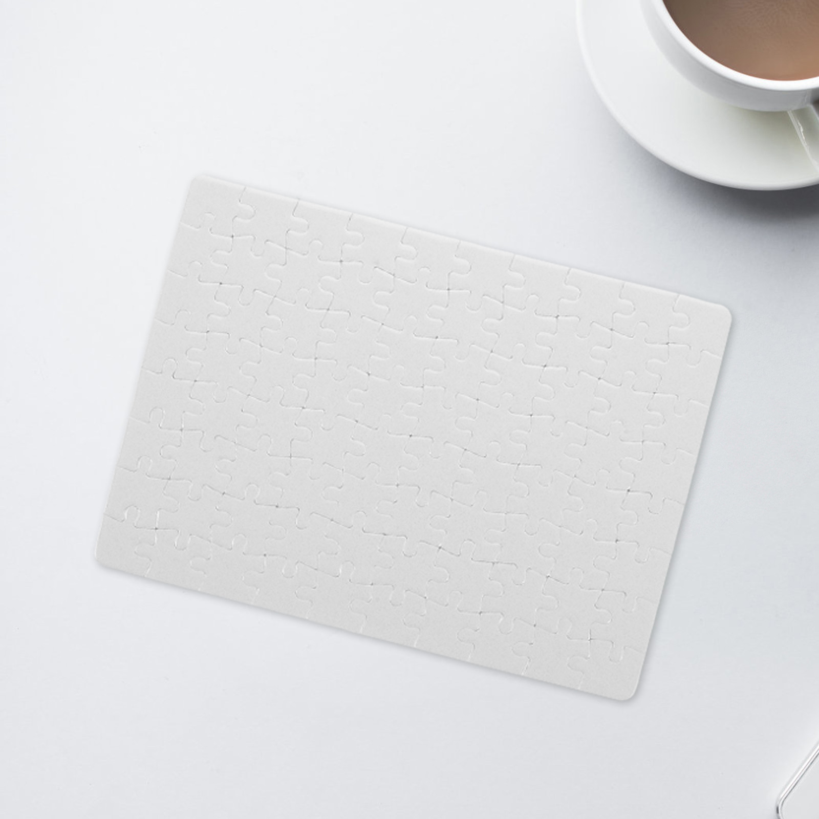 4 arkusze pustych elementów do – Puzzle Blank White recenzja i cena