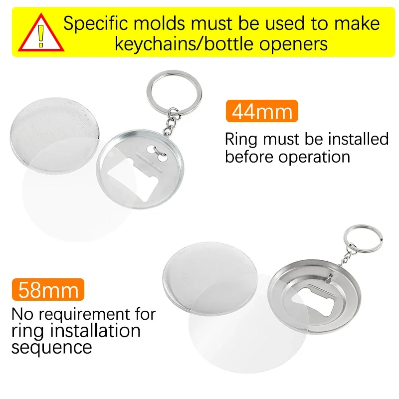 50 sztuk – puste metalowe elem – Button Badge Blank recenzja i cena